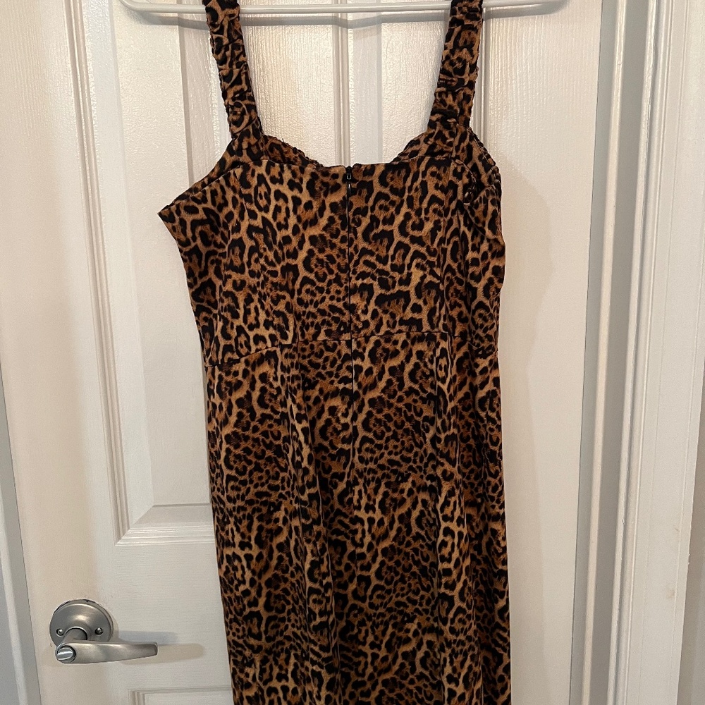 Zara animal print bodycon